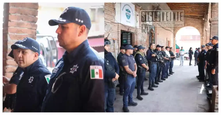 Titular de la SSP de Michoacán visita comandancia de la Policía Municipal de Huetamo para fortalecer el trabajo conjunto