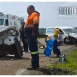 Trágico y aparatoso choque en la carretera Morelia-Cuitzeo cobra una vida