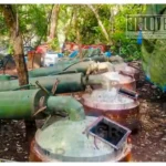 En nuevo operativo, aseguran más de 72 kilos de cristal en comunidad de Carácuaro