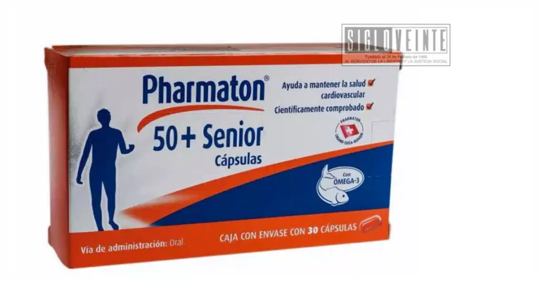 Autoridades de Salud alertan por falsificación de Pharmaton 50+ SENIOR; piden no consumirlo
