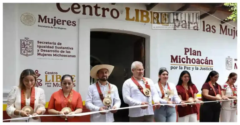 Carácuaro fortalece atención a las mujeres con nuevo Centro LIBRE: Hever Tentory