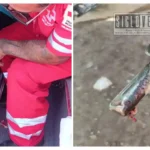 Choque entre dos motos deja a una mujer lesionada en Huetamo; otro conductor se retira