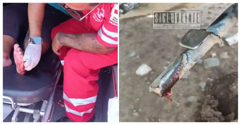 Choque entre dos motos deja a una mujer lesionada en Huetamo; otro conductor se retira