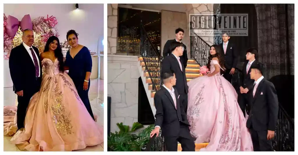 De Huetamo, Morelia, Veracruz, Chiapas y Estados Unidos, familiares y amigos llegaron para celebrar los XV años de Consuelo Annette