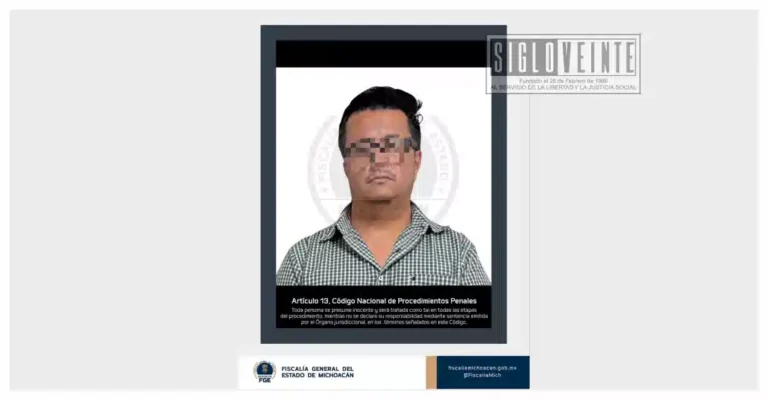 Detienen en Morelia a maestro por presuntamente almacenar y distribuir material de abuso sexual infantil