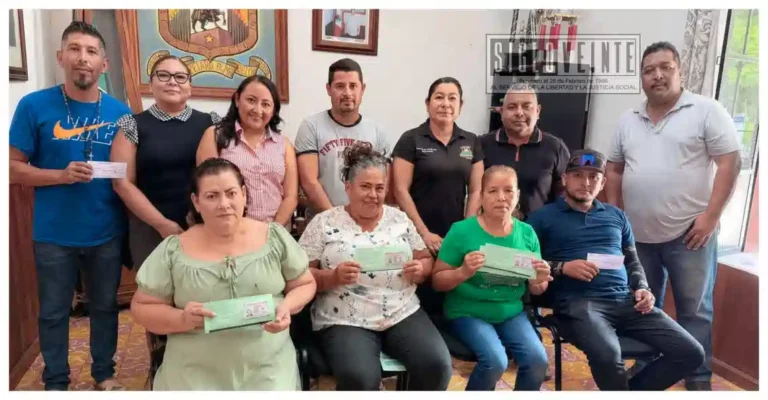 Dirección de Atención al Migrante de Nocupétaro entrega visas y recursos económicos a personas repatriadas