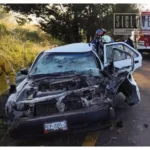 Dos menores mueren y dos personas resultan heridas tras accidente en la Morelia-Pátzcuaro, cerca de Tiripetío