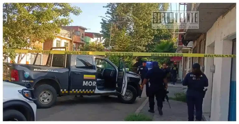Encuentran a una persona sin vida frente a una florería en Morelia