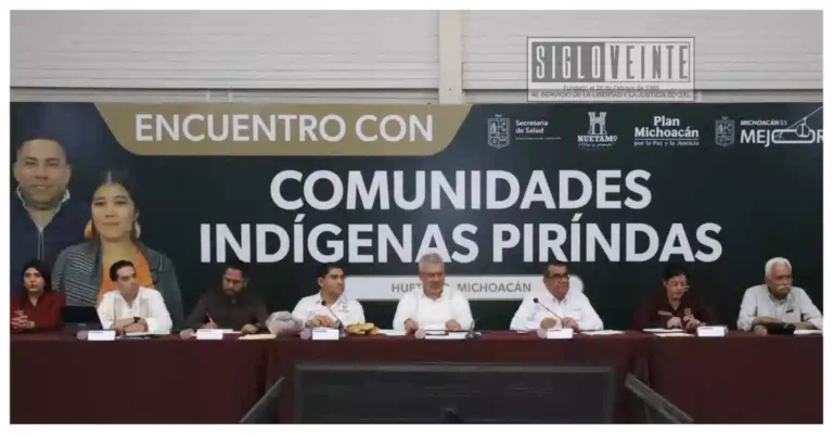 Gobernador se reúne con 42 comunidades indígenas de Huetamo; Pablo Varona destaca reconocimiento a pueblos originarios