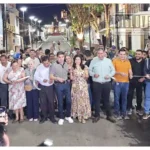 Inaugura Pablo Varona la rehabilitación de la calle Fray Juan Bautista Moya en Huetamo