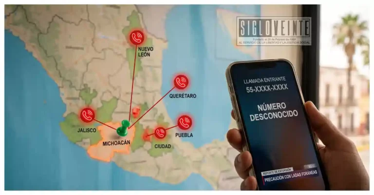 Ladas de CDMX, Jalisco y Nuevo León concentran reportes de extorsión telefónica en Michoacán