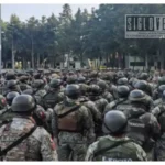 Llegan más de mil 500 militares y guardias nacionales para reforzar la seguridad en Michoacán