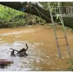 Localizan en un río el cuerpo de motociclista desaparecido tras accidente en Tangancícuaro
