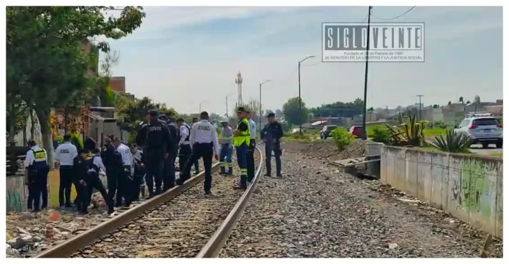Mujer resulta herida tras ser embestida por el tren en el poniente de Morelia