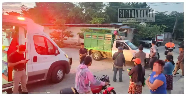 Rafaguean camioneta en Buenavista Tomatlán; mueren joven madre y su bebé de cuatro meses