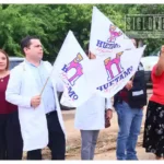 Sector Salud y Ayuntamiento despliegan operativo contra el dengue en Huetamo; inicia jornada con acciones directas en campo