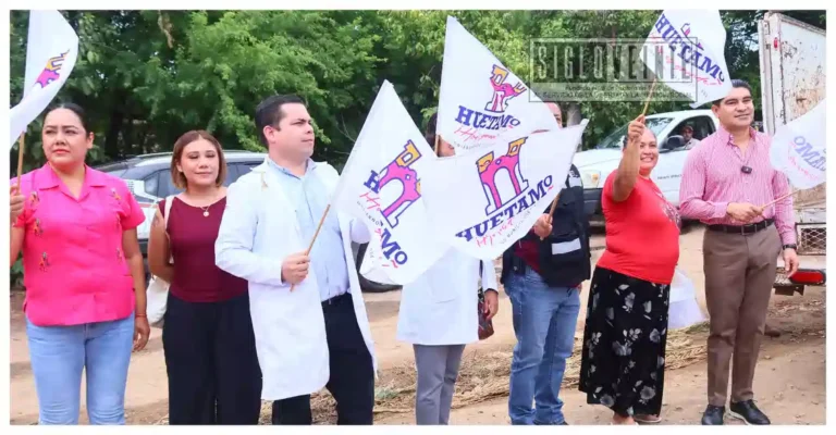 Sector Salud y Ayuntamiento despliegan operativo contra el dengue en Huetamo; inicia jornada con acciones directas en campo