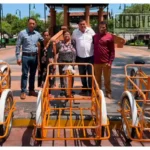 “Siempre tendrán nuestro respaldo”: alcalde de Zirándaro entrega triciclos a emprendedores