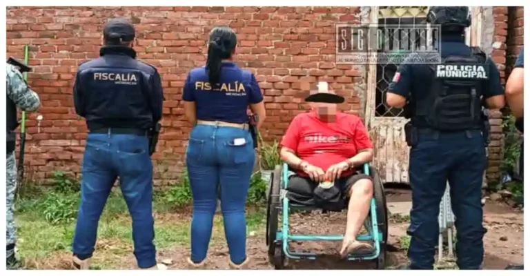 Tras cateo en Apatzingán, detienen a hombre y le aseguran 110 gramos de mariguana