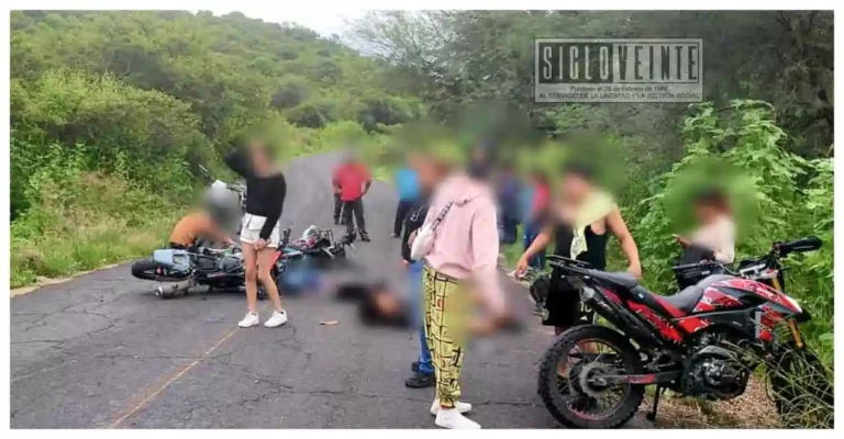 Tres jóvenes mueren y otro queda herido por choque de dos motocicletas en Tarímbaro