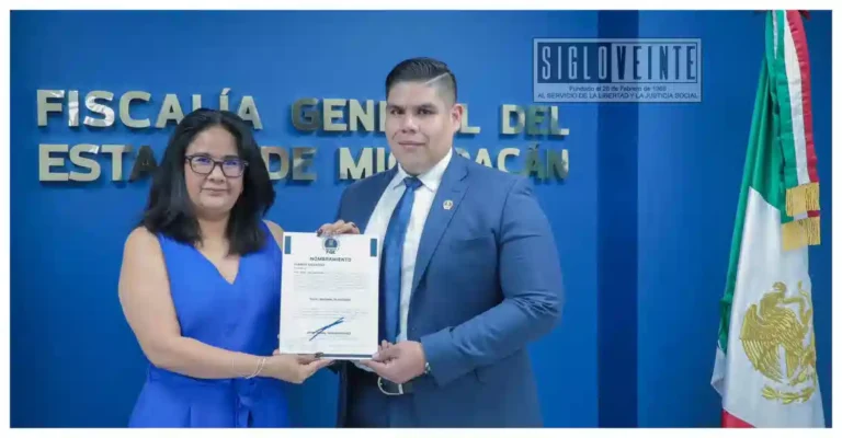 Alberto Sales Díaz asume la Fiscalía Regional de Huetamo; cuenta con trayectoria en combate al secuestro