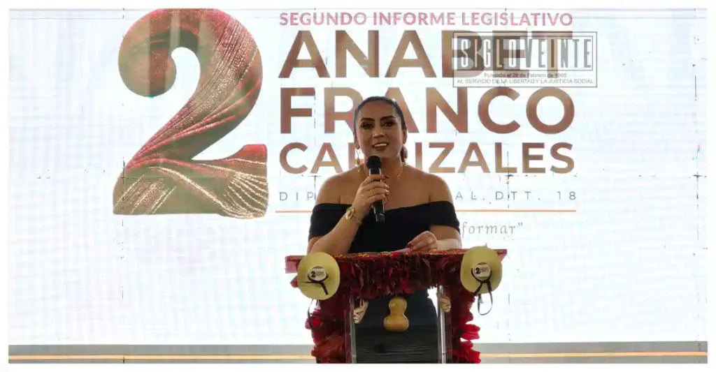 Anabet Franco rinde Segundo Informe Legislativo en Huetamo; destaca trabajo en territorio y agenda de justicia
