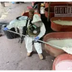 Aseguran casi dos toneladas de metanfetamina en laboratorio clandestino de Zitácuaro