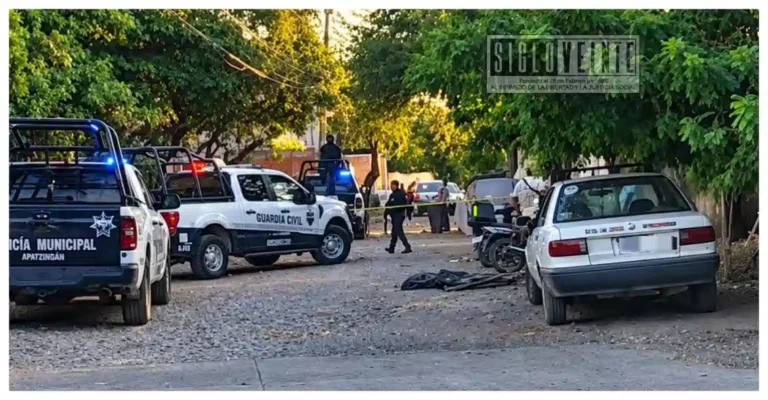 Ataque armado deja un hombre muerto en la colonia Ferrocarril de Apatzingán