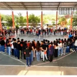 CECyTEM 14 de Carácuaro participa en jornada nacional sobre patria y soberanía