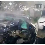 Choque contra grúa que trasladaba vehículos asegurados deja un muerto en Uruapan