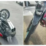 Choque entre dos motocicletas deja dos lesionados en Zitácuaro