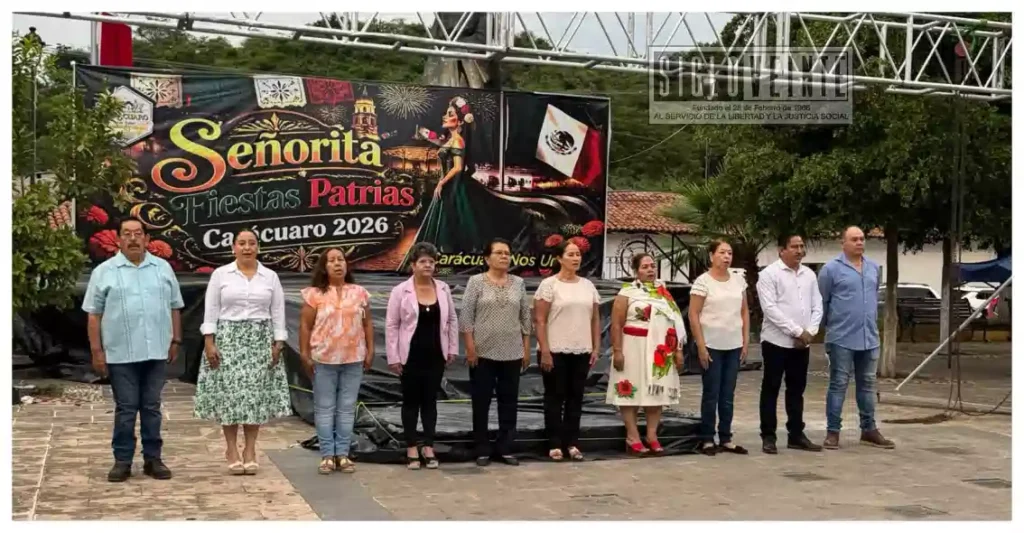 Gobierno d Carácuaro y comunidad educativa conmemoran la gesta de los Niños Héroes con ceremonia cívica