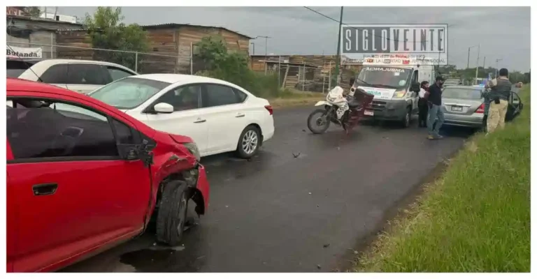 Menor resulta herida tras choque entre dos vehículos en Morelia