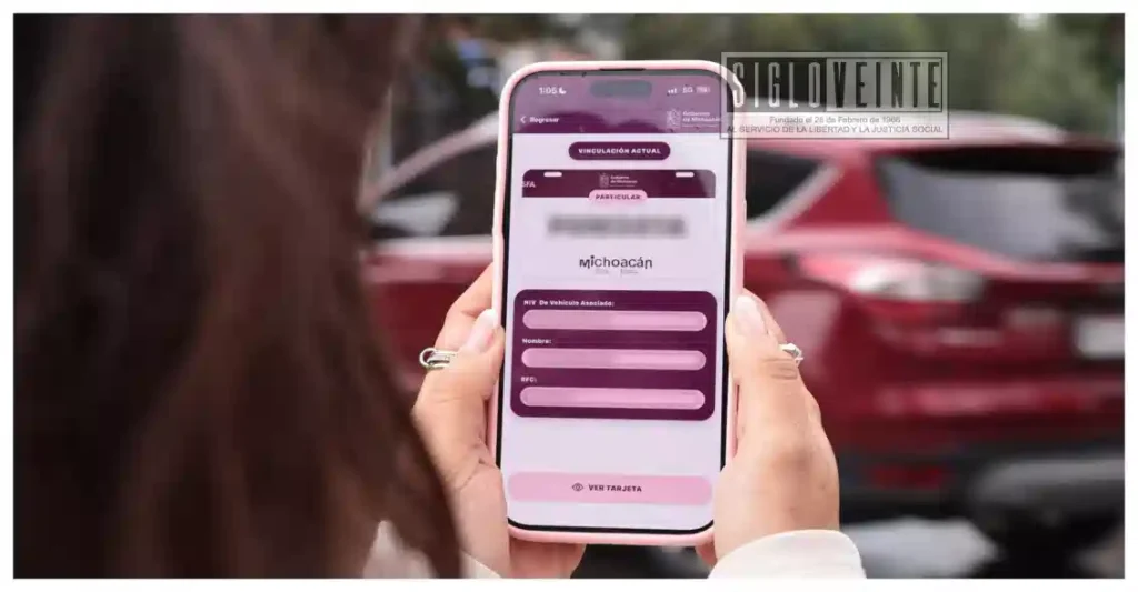 Michoacán estrena tarjeta de circulación digital; es gratuita y se obtiene desde el celular