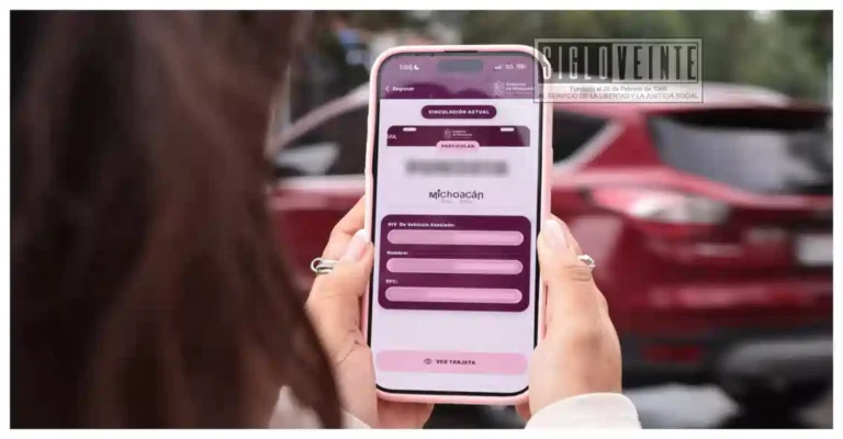 Michoacán estrena tarjeta de circulación digital; es gratuita y se obtiene desde el celular