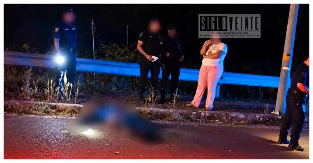 Motociclista muere en acceso al puente Miguel Alemán que comunica Ciudad Altamirano y Coyuca de Catalán
