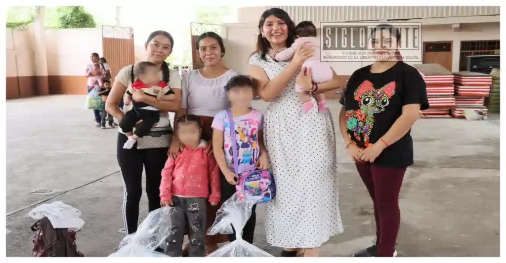SEIMUJER lleva más de 14 mil pañales a madres de Purechucho y San Lucas