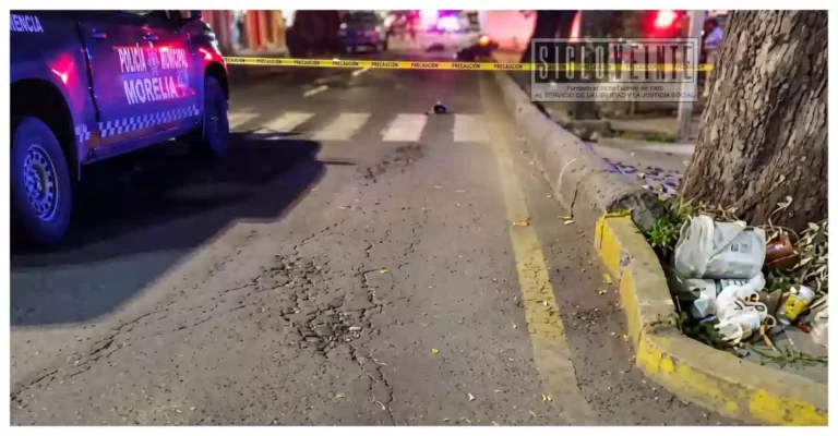 Un choque entre motocicletas deja un muerto y un lesionado en el suroriente de Morelia