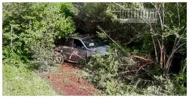Volcadura en la carretera Huetamo-SanLucas deja tres lesionados, entre ellos una menor