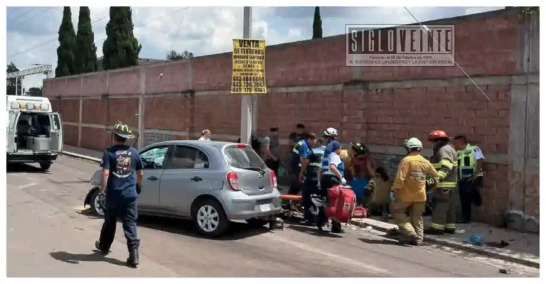 Accidente en la carretera Morelia-Pátzcuaro deja lesionados a familia huetamense