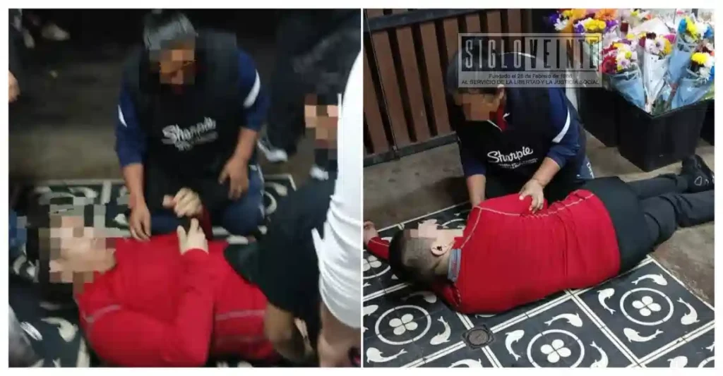 Ataque a balazos deja un herido en mercado del Centro de Pátzcuaro