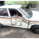 Colisión entre taxi y camioneta deja a una mujer lesionada en Morelia