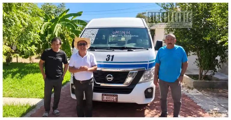 Combis 30 y 31 facilitarán el traslado al nuevo campus de la UMSNH en Huetamo