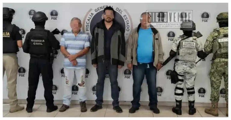 Detienen en Morelia a tres por extorsionar a concesionarios de combis de las rutas Verde 1 y 2