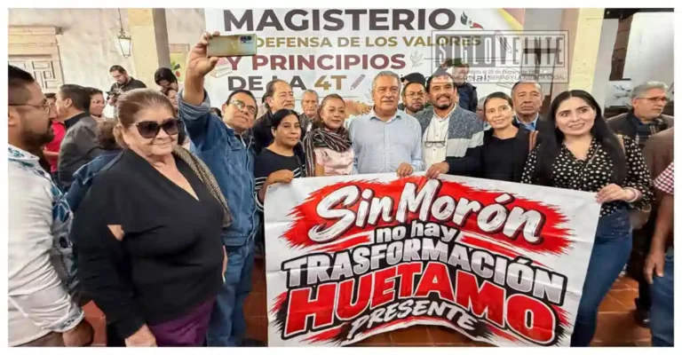 Docentes respaldan a Raúl Morón y cuestionan decisión de la dirigencia de Morena