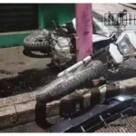 Dos motociclistas resultan lesionados tras choque en Zitácuaro; vehículo involucrado habría huido