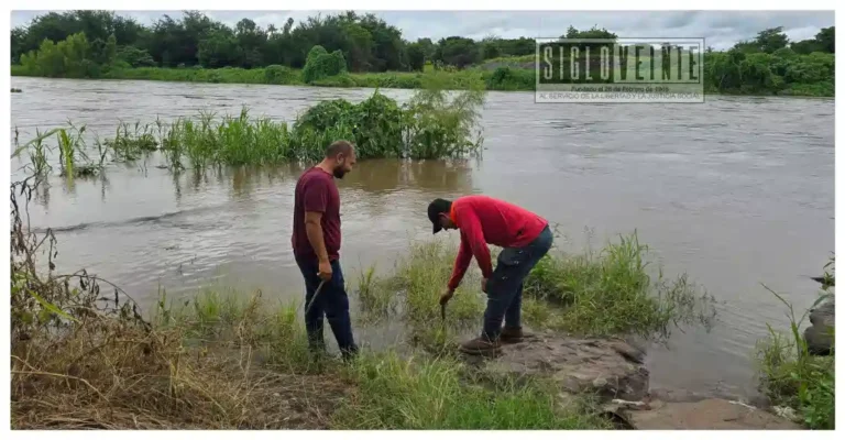 Protección Civil de Riva Palacio vigila río Cutzamala ante amenaza de lluvias por huracán Simón