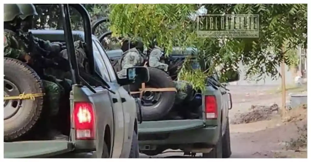 Ráfagas desatan alarma en comunidad de Apatzingán; movilizan a Ejército y corporaciones de seguridad