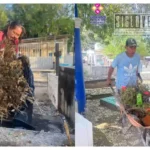 Retiran toneladas de desechos del panteón municipal de Huetamo previo al Día de Muertos