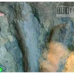 Revelan cerca de 50 huellas de dinosaurios en un arroyo de Apatzingán